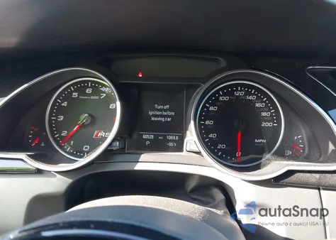 2014 Audi Rs 5 4.2 из США, поврежденный, VIN WUAC6AFH0EN900344